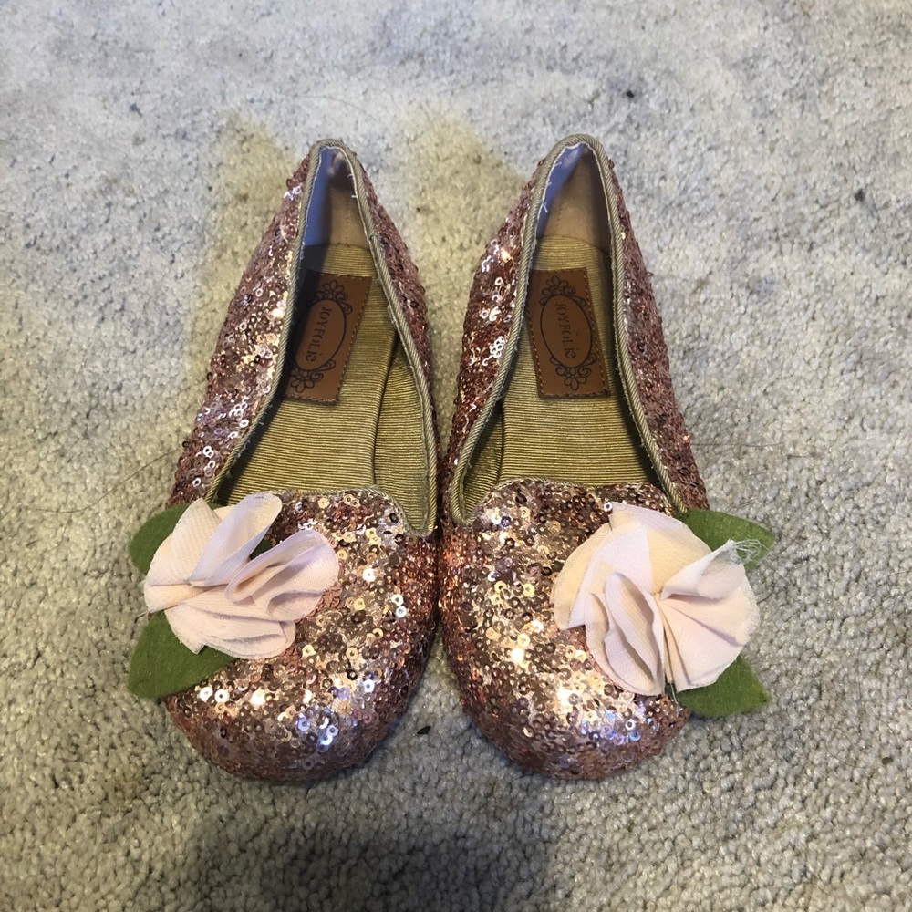 Joyfolie sequin shoes size 12